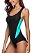 ATTRACO Women's One Piece Swimsuits Athletic Swimsuit Training Bathing Suit