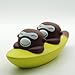 A di Alessi Banana Bros Salt and Pepper Shakers