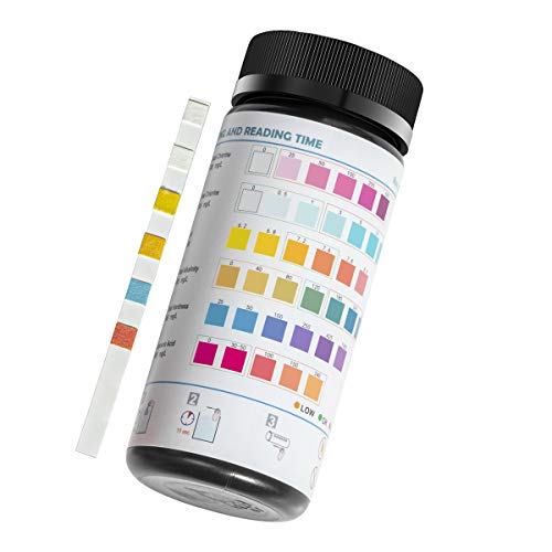 Hot Tub Test Strips 6 in 1 Spa Test Strips 100 Count, Best Water Test Strips Testing Bromine