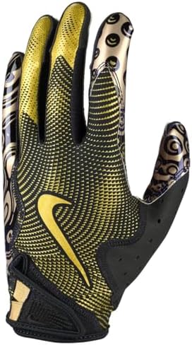 Amazon.com : Men's Nike Vapor Jet 5.0 Football Gloves Black/Chrome