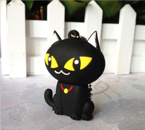 Cute Black Cat Model Storage 8GB USB 2.0 Flash Drive Memory Stick Thumb Pen Drive