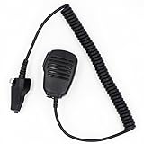 AOER Multi-Pin Wateroof Rainproof Shoulder Remote Speaker Mic Microphone PTT for Kenwood Radio TK-290 TK-380 TK-385 TK-390 TK-480 TK-3148 TK-3160 TK-3180 TK-5210