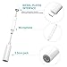 QX Bluet00th/pop-up Prompt Headphones Adapter Jack Lighting to 3.5mm Earbuds Adapter Aux Cable/Headsets Converter Accessories Support iOS Compatible with i Phone 11 pro/XS Max/XR/X/8/8 Plus/7 Plusthumb 1