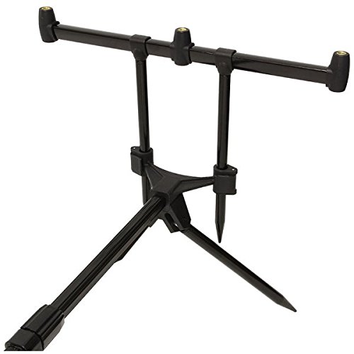 G8DS® Set Rod Pod Rutenhalter + Tragetasche inklusive 2 Bissanzeiger mit Lautstärke- und Tonregler für + LED Karpfen… – Bild 3