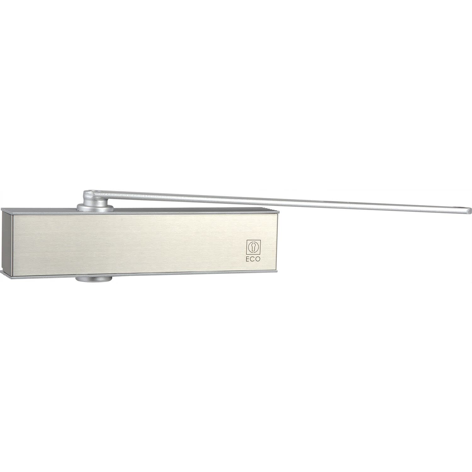 ECO TS31 EN 1-3 Sliding Rail Door Closer with MP and Lever Arm (Door Fitting), Wing Width up to 950 mm, Silver