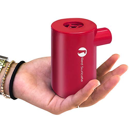 Red Suricata Rechargeable Air Pump – Lightweight