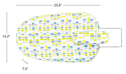 Tabletop Ironing Board with Detachable Mini Board - Compact Design - Perfect for Dorms and Small Spaces - Bottom Caps Provide Extra Protection - Thumbnail 4