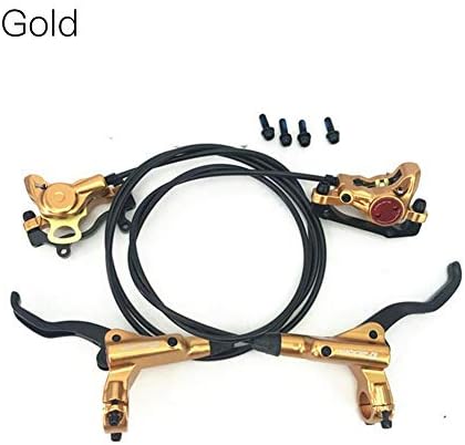 JiOJiO Hydraulic Bicycle Front/Rear Disc Brake Set 750/1350mm MTB Mountain Bike Oil Disc Braking Rotor Levers