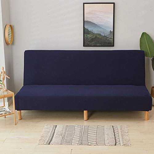 Waterproof Sofa Cover Sofa Bed Cover Folding Armless Sofa Cover Couch Slipcover Furniture Protector Cover Couch Bed Futon Cover Washable