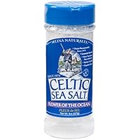 Flower of the Ocean (Fleur de Sel) Celtic Sea Salt Shaker, 8 Ounce