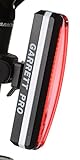 Ultra Bright Bike Light Garrett Pro Torch Tail Light - USB Rechargeable - 168T - LED- Helmet and Frame Adjustable - Safety Red Light - Water Resistant - Mountain and Road Compatible