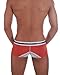 Croota Mens Underwear, Low-Rise Boxer Brief, Satin Accented Waistband