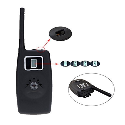 Lixada Funk Bissanzeiger Set Wireless Digital Angeln Alarm Angeln Empfänger Ton Alarm Kit Led Alarmanzeige mit Portable Case (4 Angeln Bissanzeiger + 1 Empfänger + 4 Swinger) – Bild 6