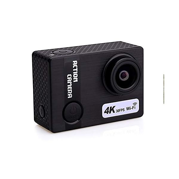 HKYMBM 4K Multifunktions-Sportkamera, WiFi-Unterwasserkamera 170 Grad Weitwinkel 30 Meter Tiefe Wasserdicht Und…