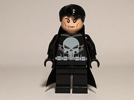 Lego Custom Printed The Punisher Minifig Marvel Super Hero