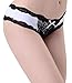 KUKOME Women's Lace Underwear Birefs Soft Hipster Panties Comfort Bikini Underwear for Ladies