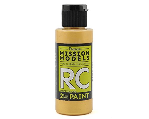 Mission Models MIOMMRC-038 2 oz Acrylic Lexan Body Paint - Gold