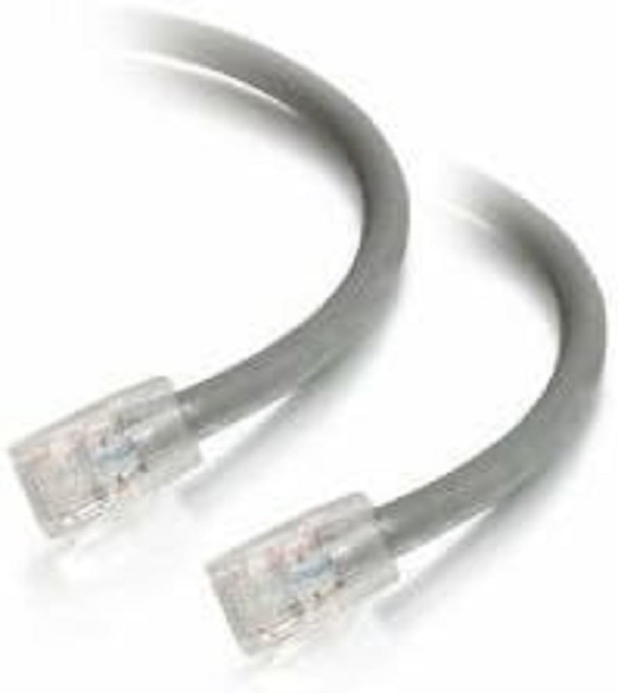 C2G 10 m Cat5e Ethernet RJ45 High Speed Network Cable LAN Cable Grey Cat5e PVC UTP Patch Cable