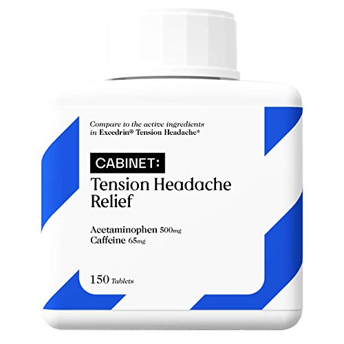 Tension Headache Relief 150 Tablets Acetaminophen 500mg