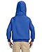 Gildan boys Heavy Blend Hooded Sweatshirt(G185B)-ROYAL-XL