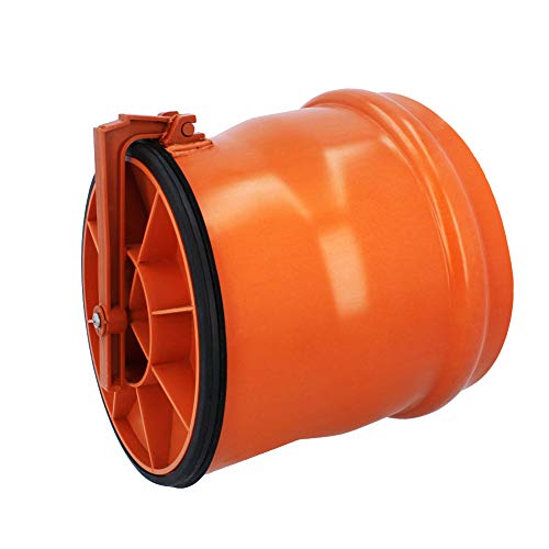 PEŠTAN Froschklappe Rückstauklappe Ø DN 250 mm Orange | Auslaufstück Für HT KG Dränage Rohr Kanal | Abfluss Abwasser PP… – Bild 7
