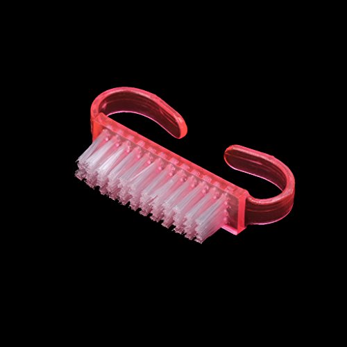 SCASTOE 10pcs Plastic Handle Nail Brushes Fingernail Cleaning Manicure Tools Accessories