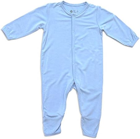 Bamboo Romper (12-18mo, Sky)