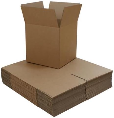 5 x 5 x 5 Inches Shipping Boxes, 10-Count
