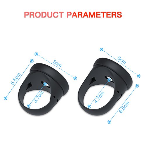 TOENNESEN Steering Wheel Spinner Leather Silicone Car Booster Flat Compact Safe Power Handle for all Car Vehicle Red For beginners and ladies - Thumbnail 3
