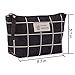 Kimoli Womens and Girls Funny Canvas Makeup Bag Roomy Cosmetic Bag Pouch Purse Handbag with Zipper