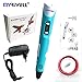 Myriwell 3D Pen DIY 3D Printer Pen Drawing Pens 3d Printing Best for Kids with ABS Filament 1.75mm Christmas Birthday gift