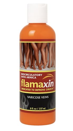 Flamaxin Medic Herbal Ointment Varicose Veins Vasculitis Treatment Foot Care Cream Leg US 1 Pack. 8oz.
