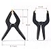 ONDY 2 Pack Of 9” Large Spring Clamps Heavy Duty Nylon Muslin Woodworking Clamps Photo Studio Backdrops Backgrounds Clamps Set, the Jaws Have a Maximum Opening of 4