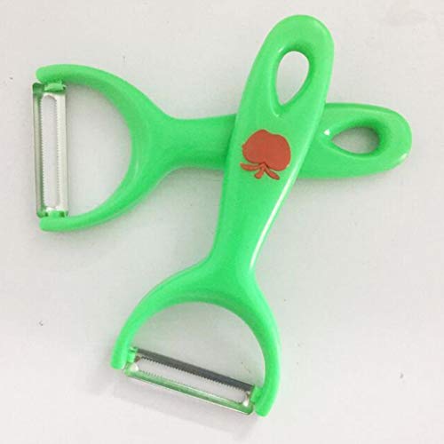 Rumas Potatoes Apple Peeler with Non-Slip Grip - Multifunctional Vegetable Kitchen Slicer - Fruit Grater Shredder Device (Random Color)