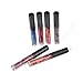 SHERUI 6pcs Madly MATTE Lipstick Lipgloss Bold Vivid Color Matte Lipgloss