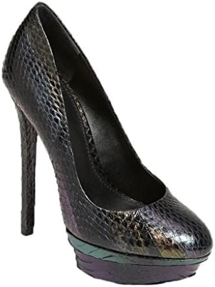 B Brian Atwood Ferguson Shimmering Multi Snake Embossed Platform Pump (9)