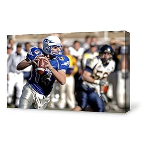 Canvas Wall Art for Living Room,Bedroom Home Artwork Paintings Super Bowl Ready to Hang - 12x18 inches