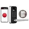 ULTRALOQ Lever, WiFi Smart Lock with Bridge, 5-in-1 Keyless Entry Door Locks, Fingerprint Lock with Keypads and Voice…