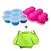2 Mini Egg Bites Tray for 3 qt Instant Pot Accessory - Silicone Steamer with Handles Included for Easily Taking the Tray Out the Hot Pot