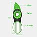 Avocado Saver and Holder Silicone Food Savers Avocado Fresh Keeper Storage Cover, Set of 2,Free Gift Avocado Slicer,Multi purpose avocado meat slice separator, special knife core remover