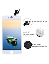 Giorefix   Pantalla LCD táctil 3D con digitalizador de pantalla de repuesto con herramientas de reparación y protector de pantalla