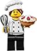 LEGO Collectible Minifigure Series 17 - Gourmet Chef (71018)
