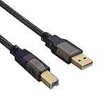 Printer Cable, ShineKee 20ft USB 2.0 High Speed Printer Scanner Cable