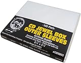 (100) CD Jewel Box Outer Sleeves - Premium 2mil