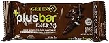 Plusbar Energy Chocolate Box Greens+ (Orange Peel Enterprises) 12 Bars Box