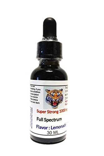 Hemp oil 1000 mg super strong, (lemonade)
