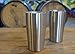 Stainless Vacuum Insulated Beer Tumbler - 16oz Pub Pint Glass by Lancaster Steel, set of 2