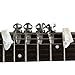Artempo Guitar Set Accessories Finger & Thumb Pick Set ,Guitar Pick- 4 Stainless Steel Finger Picks& 2 White Plastic Thumb Picks and a Flat-pick 46mm