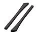 1 Pair Silicone Glasses Temple End Tips Eyeglass Ear Pads Tube Replacement Black