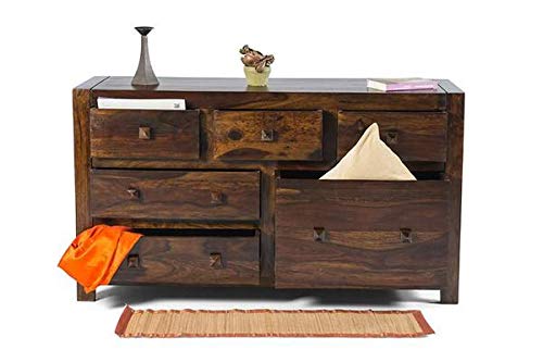 SS WOOD Furniture Solid Sheesham Wood Living Room Drawer